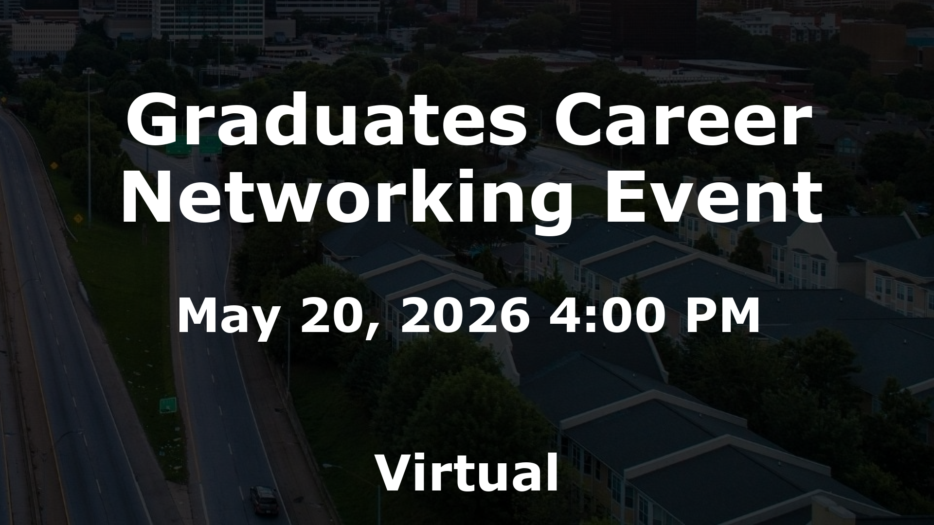 Graduates Career Networking Event event image